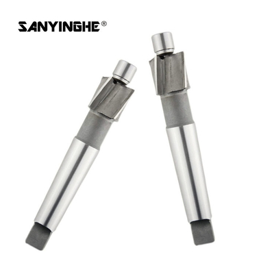 Countersunk Head Carbide Milling Cutter Steel Taper Shank Flat Bottom Countersinking Screw Shank M6-M36